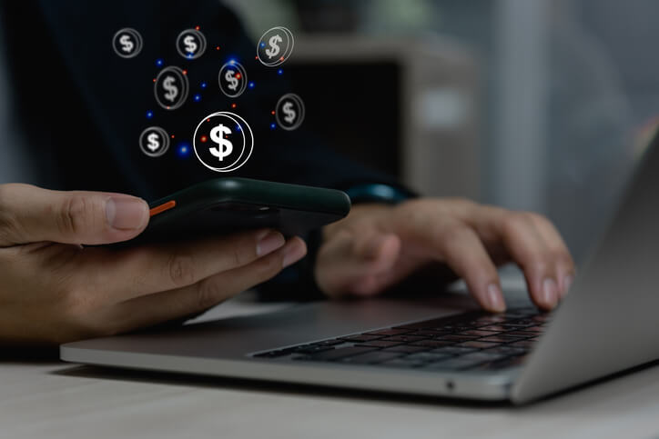 Uttag med Swish från casino